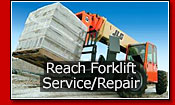 Reach Forklift Service and Repair